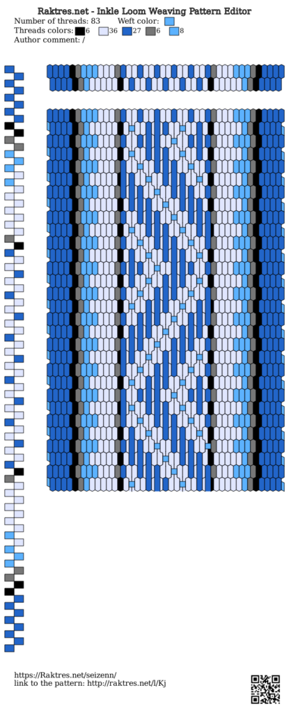 inkle loom pattern editor pickup