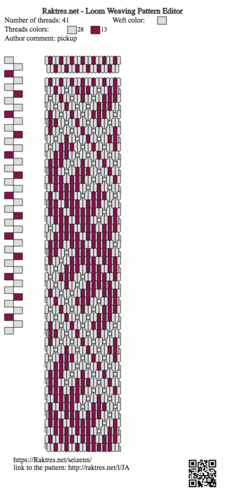 Raktres.net/seizenn - Latvian pattern