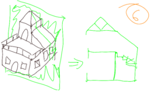 TAK4D - 4D maze - 3D house cut 4