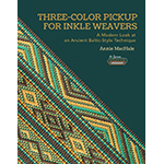 Annie MacHale three-color pickup for inkle weavers