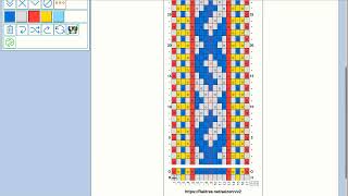 Grid band pattern editor