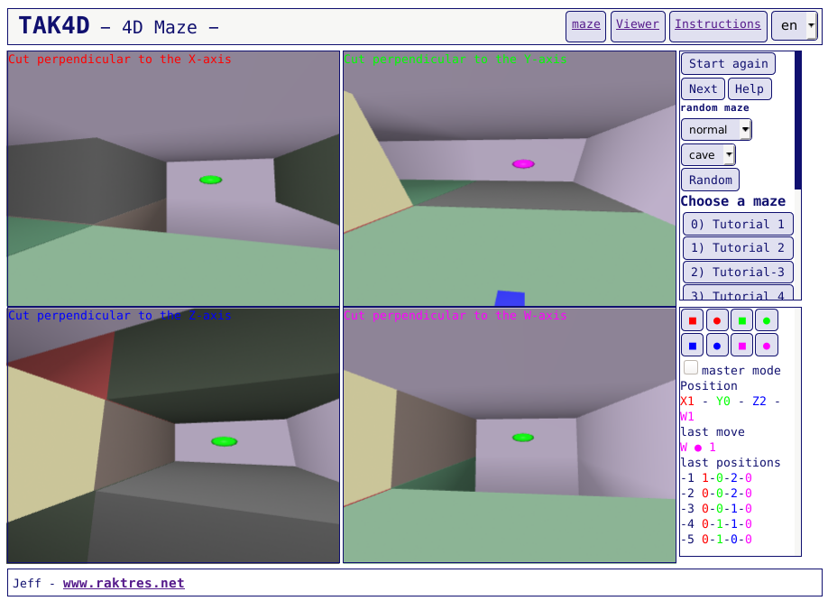 4D 4 dimensions TAK4D